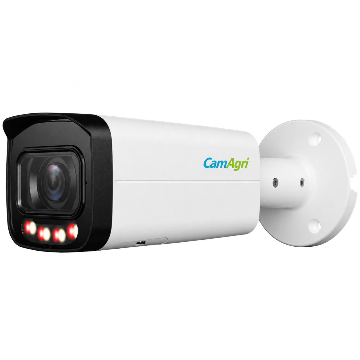 Caméra tube CamAgri IP 4 Mpx à objectif motorisé, visuel personnalisé